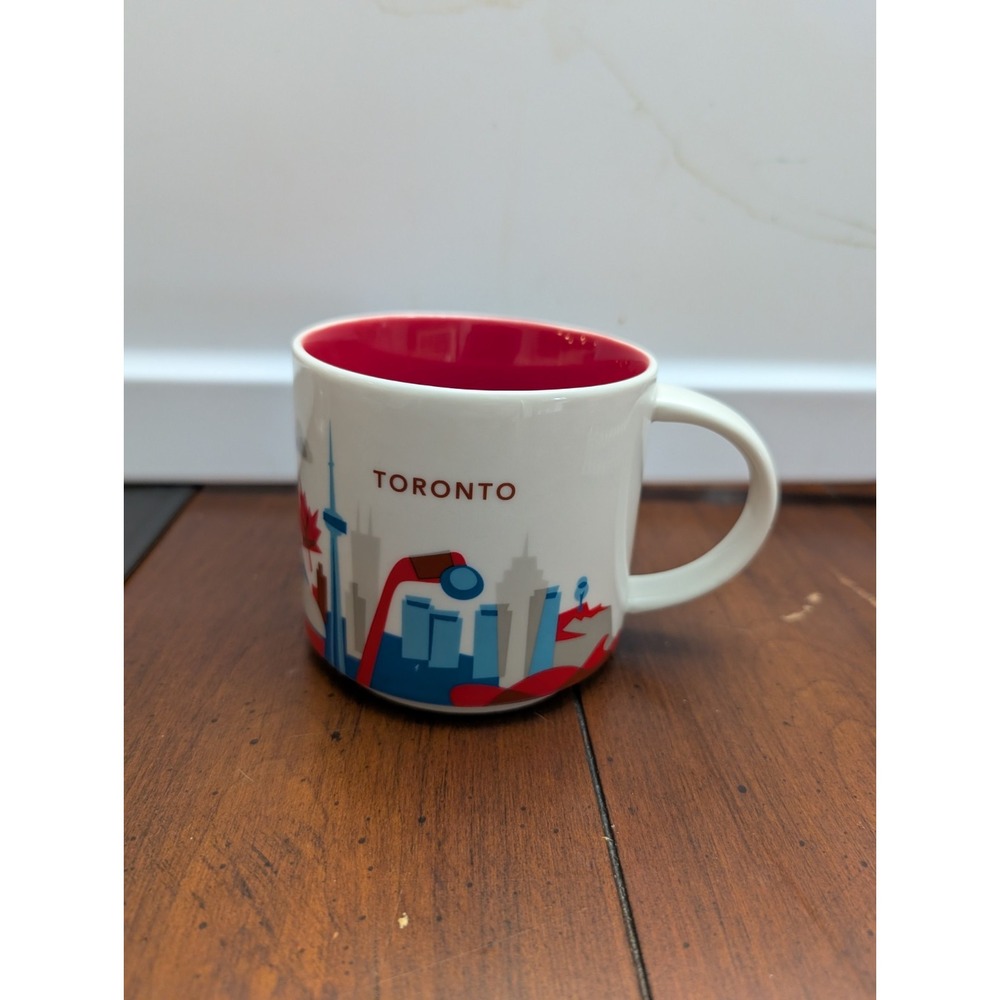 Starbucks TORONTO Canada YAH You Are Here Mug - Coffee, Tea ~ 14 fl oz